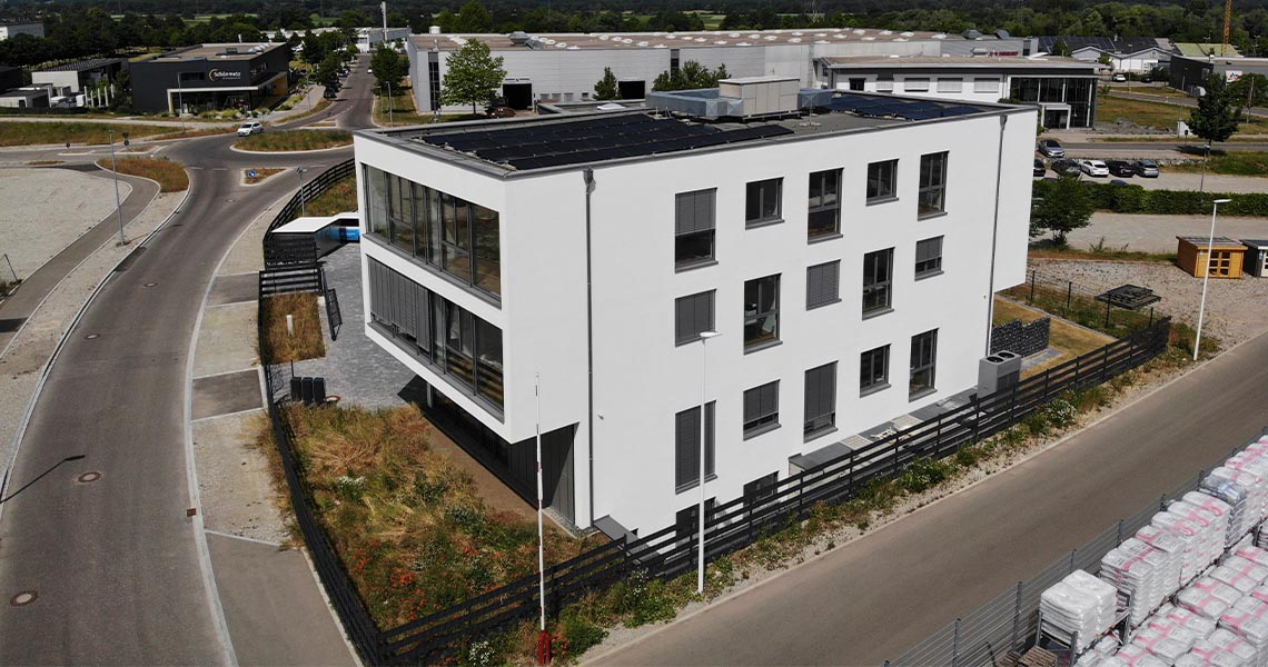 Henova Bürogebäude Schwabmünchen – MS-Fassade